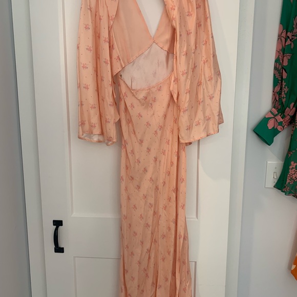 Beautiful silk Rixo dress worn once - Picture 2 of 2